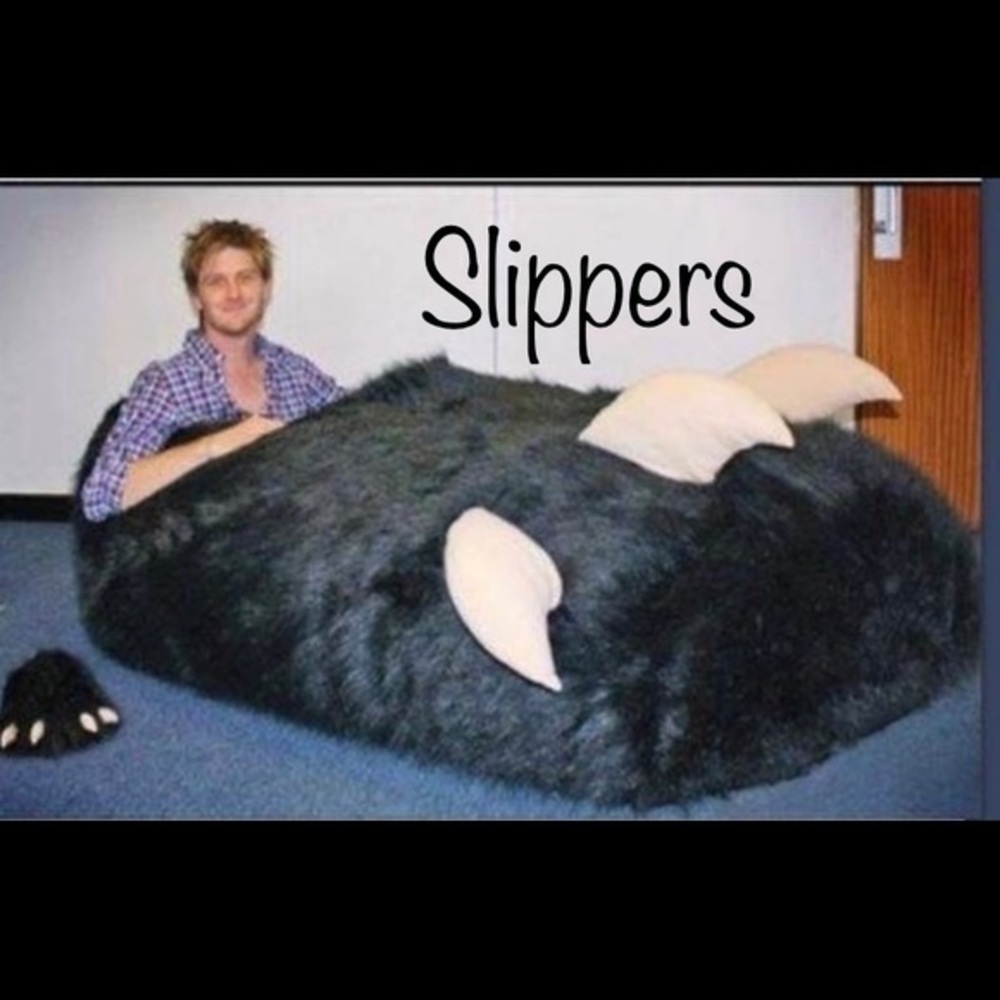 The following are slippers offered in my closet